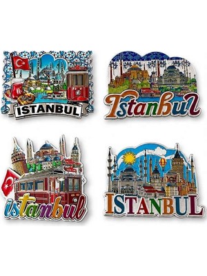 Magicool Istanbul Temalı Silikon Magnet ALK5827