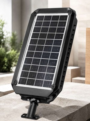 Bin1çeşit Hareket Sensörlü Güneş Enerjili LED Lamba Uzaktan Kumanda ile Dış Mekan