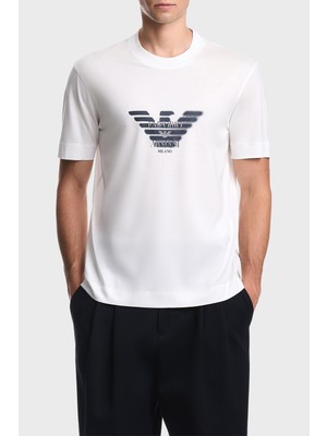 Emporio Armani Pamuklu Yuvarlak Yaka T Shirt Erkek T Shirt EM006765 AF10017 U0003