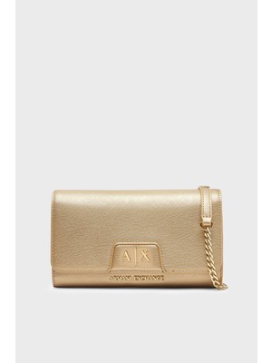 Armani Exchange Çıkarılabilir Zincir Askılı Portföy Cüzdan Kadın Cüzdan XW000358 AF26570 F1020