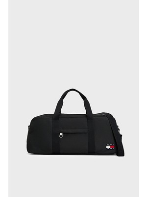 Tommy Hilfiger Tommy Jeans Logolu Çıkarılabilir Askılı Valiz Erkek Valiz AM0AM14470 Bds