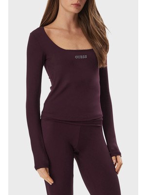 Guess Lotus Top Kadın Top V6BP05 K6318 Rgp