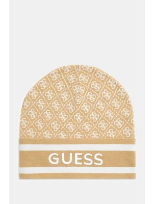 Guess Sevyn Kadın Yün Karışımlı Bere