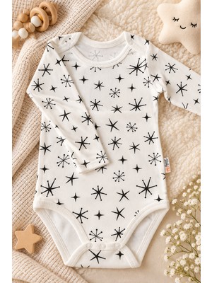 Bulut Anne ve Çocuk Uzun Kollu Çıtçıtlı Body %100 Pamuklu 1. Kalite Kumaş Dijital Baskılı Renkli Desenli 3-6 Yaş