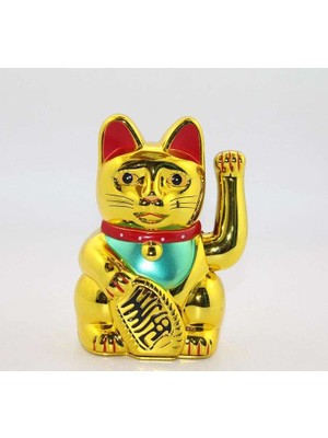 Mudanis Pilli Sallanan Şans Kedisi - Maneki Neko ALK2933