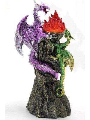 Magicool Polyester Ledli Dragon Figürü ALK2335