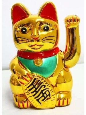 Mudanis Şanslı Kedi 9,8*9,8*15,5 cm