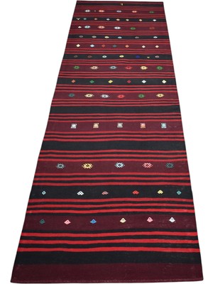 Kilim Antik El Dokuması Malatya Yolluk Yün Kilim 1862 - Yeni - Çok Renkli