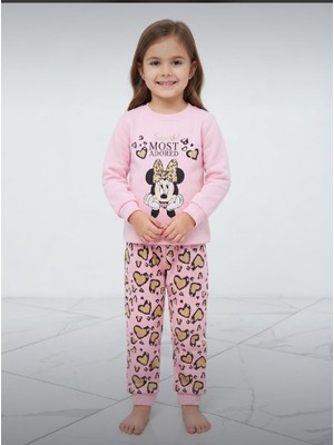 Zelhan Junior Mini Mouse Desenli Eşofman Takımı