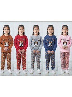 Zelhan Junior Mini Mouse Desenli Eşofman Takımı