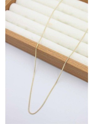 Bin1çeşit Xuping Zincir Kolye - 60 cm - Altın — Renk: Altın
