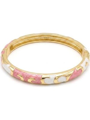 Mudanis Mineli Bilezik - Pembe — Renk: Pembe