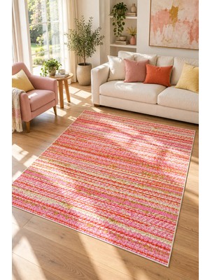 Liriya Dijital Yıkanabilir Halı Retro Desen Kaymaz Taban Salon Halısı Mutfak Halısı Yolluk
