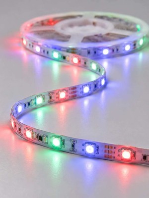 Bin1çeşit Kumandalı 5m Rgb Şerit LED 12V Dekoratif