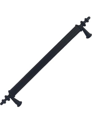 12 Adet Erciyes Kulp Siyah 160 mm Kulp Mobilya Mutfak Dolabı Çekmece Dolap Kapak Kulpu Kulbu Metal Kulpları