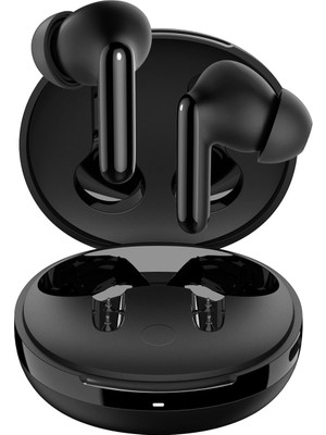 Audio Tws S10 Bluetooth Kablosuz Kulaklık - Anc Aktif Gürültü Engelleme & 10MM Sürücü & 30 Saat Pil & Enc 6 Mikrofon & Şeffaf & Gaming Mod Ipx4 Siyah - ASD07886