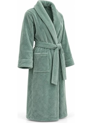 Maxi Boy %100 Pamuk Bornoz Mint S/m