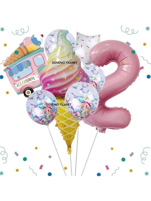 Fimer Temali Balon Yaş Set, Çok Renkli2