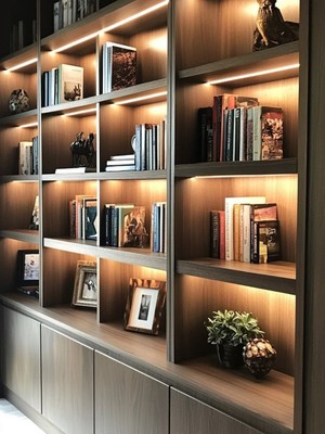 Grcstyle Ledli Kitaplık, Ledli Raf