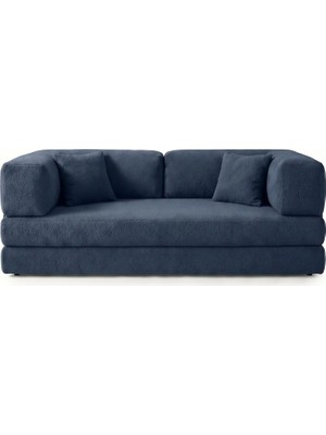 Branna Home Legom Ikili Sünger Koltuk Yatak Olabilen Kanepe Çok Amaçlı Çift Kişilik Aktivite Eco Koltuk 90X180CM
