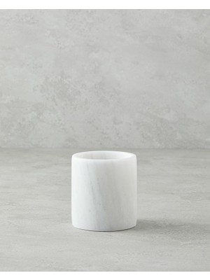 Fimer Home Medusa Mermer Tekli Dış Fırçalık Beyaz