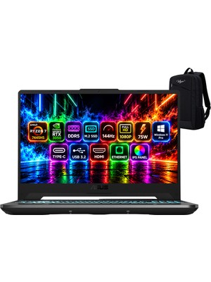 Asus Tuf Gaming A15 4gb RTX3050 Ryzen 7-7445HS 32GB 512GB SSD RTX3050 15.6" Fhd 144Hz