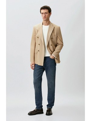 Network Lacivert Denim Pantolon