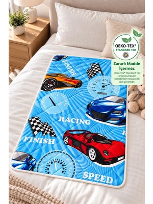 Mislina Home Bebek Bakım Örtüsü Alt Açma Pedi Yıkanabilir 50X70 Kapitone Sıvı Geçirmez Pamuklu Alez Araba