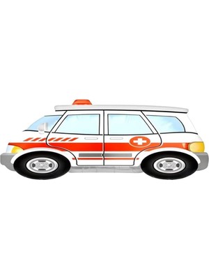 Ahes Karışık Araç Konsept Folyo Balon Çeşitleri, Ambulans