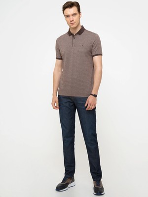 Cacharel Koyu Mavi Slim Fit Jean Pantolon