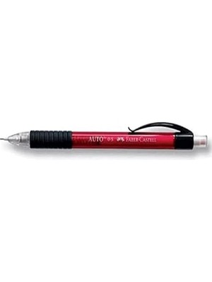 Ahes Faber Castell Grip Matic Auto 1338 Versatil Kalem 0.5 Kırmızı