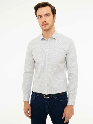 Cacharel Siyah Slim Fit Gömlek
