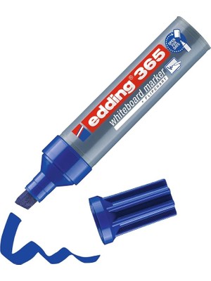 Ahes 365 Beyaz Yazı Tahtası Kalemi - Mavi - 1 Kalem - 2-7 mm Kesik Ucu