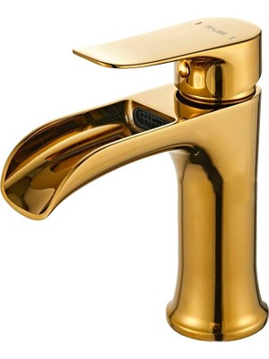 Ahes Lavabo Bataryası Şelale KLB112 (Altın)