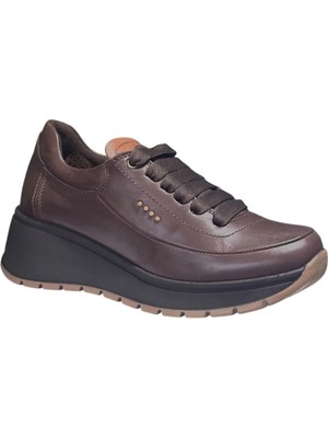 Mammamia D26KA-3445-B Kahve Kadın Comfort Ayakkabı
