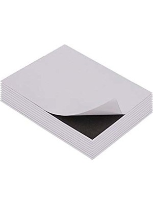 Ahes 12 Adet - Arkası Yapışkanlı Fotoğraf Magneti, 10X15 Cm, Levha Foto Magnet