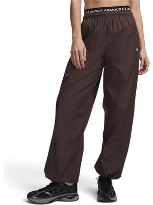 Under Armour 6013532 Icon Woven Pant Kahverengi Kadın Eşofman Altı