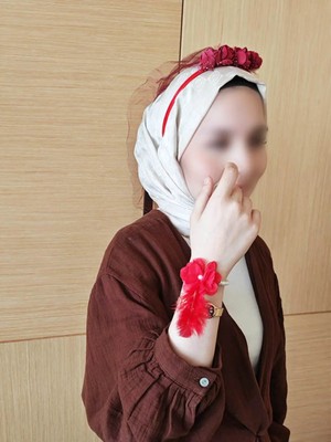 The Bıggest Impact 10’lu Kırmızı Nedime Bilekliği Seti | Kına, Düğün, Bekarlığa Veda & Bride To Be Partileri - Aksesuar