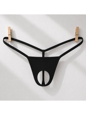 Kadın Kırmızı Özel Tasarım Fantezi String Külot Mery Woman