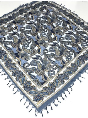 Dolce Sökme Boncuklu Lüx Cottontülbent - Yazma- 65802-11
