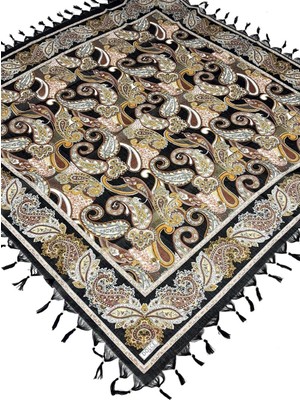 Dolce Sökme Boncuklu Lüx Cottontülbent - Yazma- 65801-05