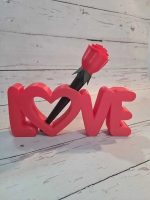 On Marifet Yün ve Hobi Dünyası Love Dekor Sevgililer Günü Hediyesi