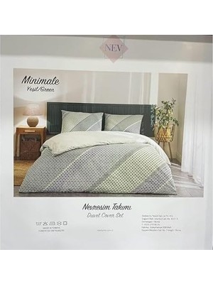 Odea Özdilek Nevresim Takımı Nev Çift Kişilik Yeşil Minimale