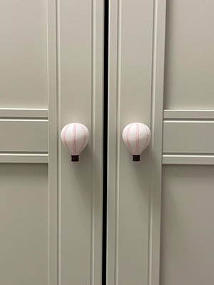 Odea Çocuk Odası Kulpları - Pembe Balon Kulp (Tekli)