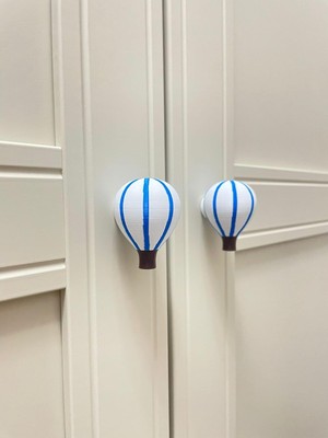Odea Çocuk Odası Kulpları - Mavi Balon Kulp (Tekli)