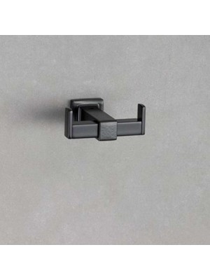 Elovias System Q-Line İkili Askılık Siyah Renk (BA1006 012 AL6)