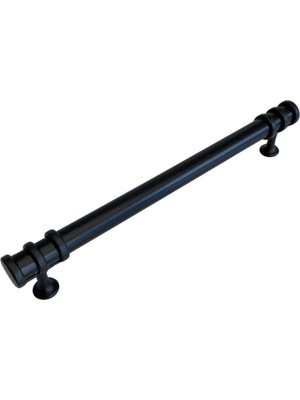 Odea Dsyapıaksesuar Detay Krom Boru Dolap Kulpu Mobilya Kulpu 160MM(SİYAH 160MM)