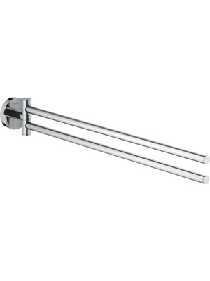 Mythriva Start Ikili Uzun Havluluk, 439 Mm, Duş, Banyo Aksesuarları, Krom, 41183000