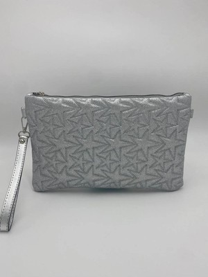 Rivina Zera E Siyah Inci Detaylı Kadın Portföy Clutch Çanta