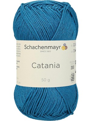 Mythriva Tr Schachenmayr Catania Pamuk Amigurumi El Örgü Ipi Ipliği Yünü 400 Deniz Mavi